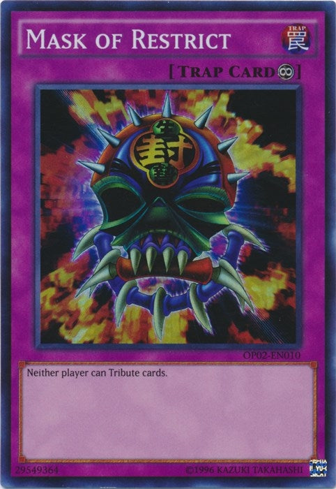 Image for Mask of Restrict (OTS Tournament Pack 2) (OP02-EN010) - YuGiOh