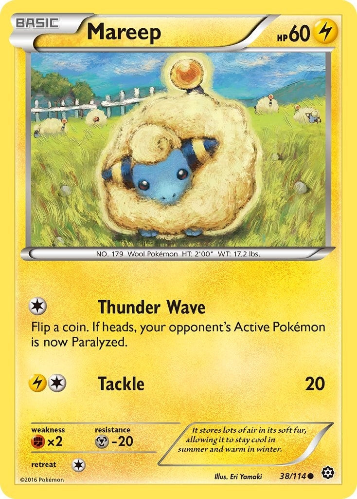 Image for Mareep (XY - Steam Siege) (38/114) - Pokemon