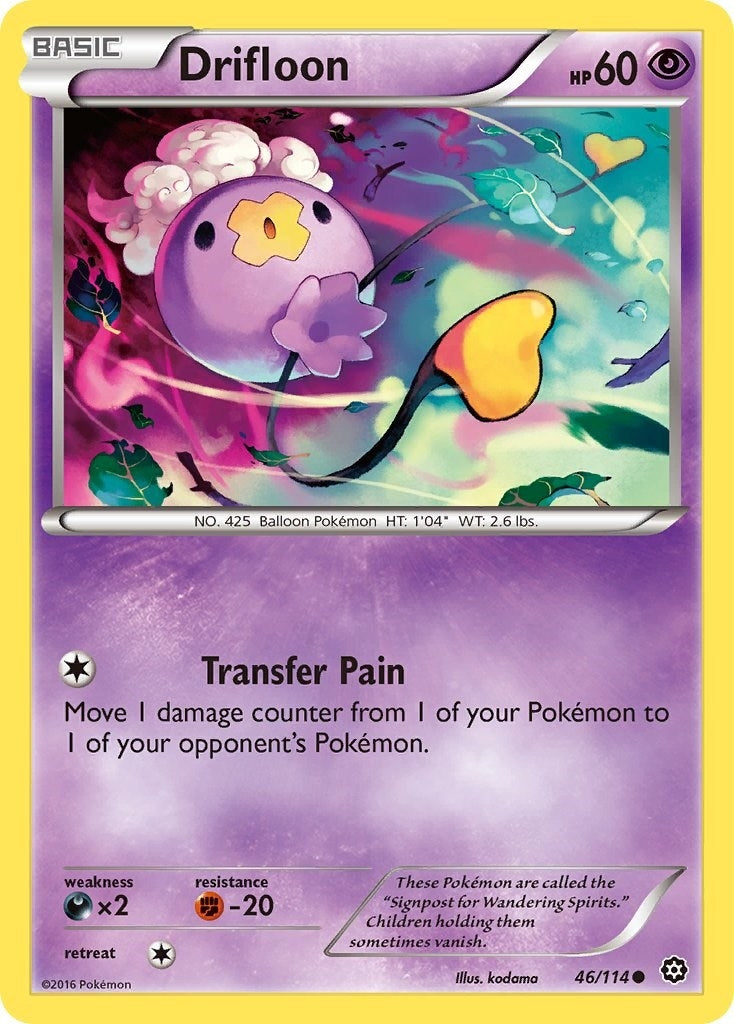 Image for Drifloon (XY - Steam Siege) (46/114) - Pokemon