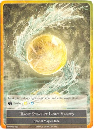 Image for Magic Stone of Light Vapors (Vingolf 2 - Valkyria Chronicles) (VIN002-089) - Force of Will