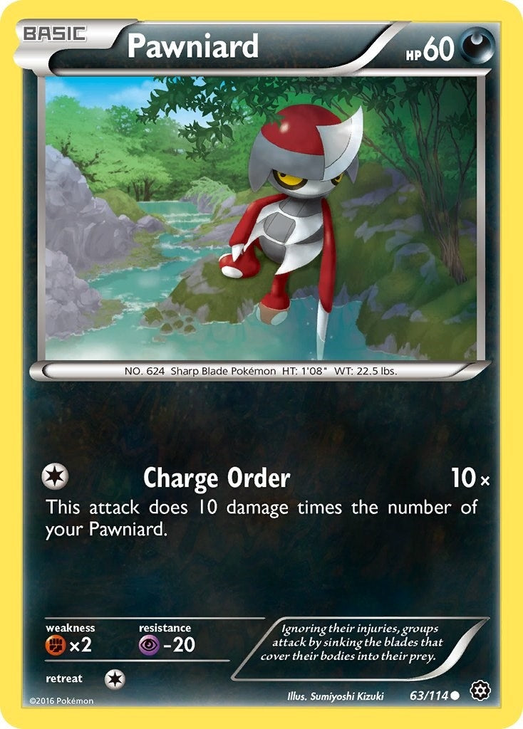 Image for Pawniard (XY - Steam Siege) (63/114) - Pokemon
