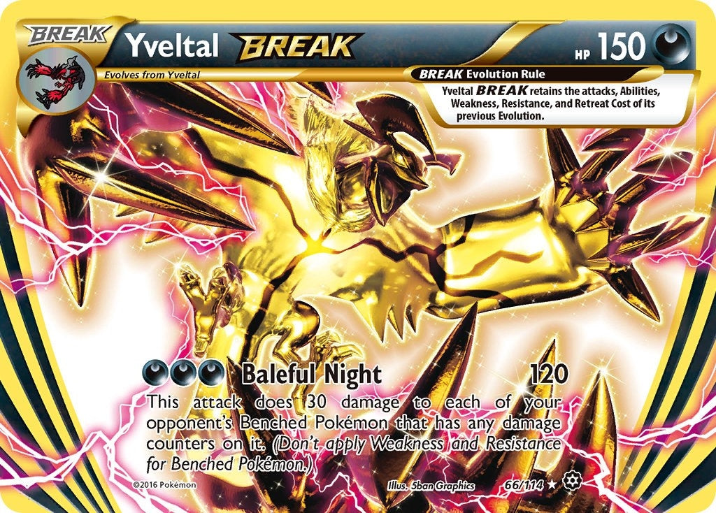 Image for Yveltal BREAK (XY - Steam Siege) (66/114) - Pokemon