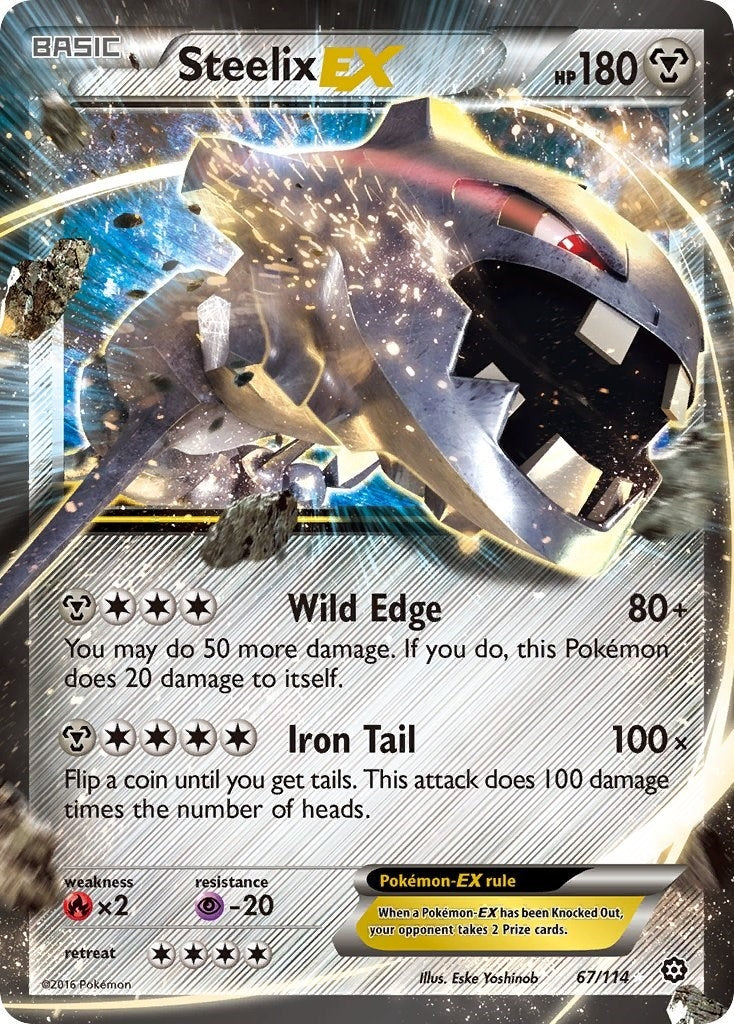 Image for Steelix EX (XY - Steam Siege) (67/114) - Pokemon