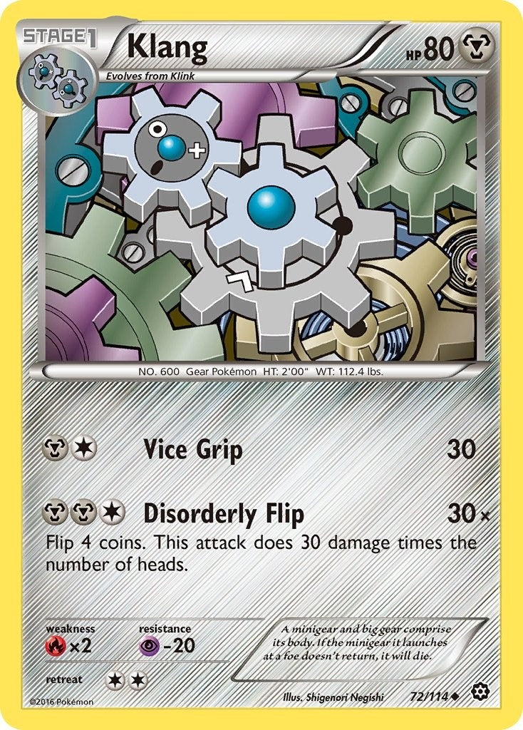 Image for Klang (XY - Steam Siege) (72/114) - Pokemon