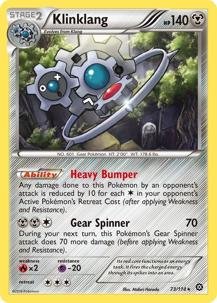 Image for Klinklang (XY - Steam Siege) (73/114) - Pokemon