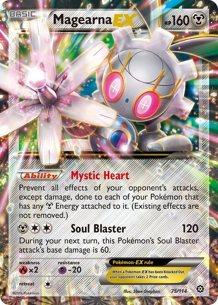 Image for Magearna EX (XY - Steam Siege) (75/114) - Pokemon