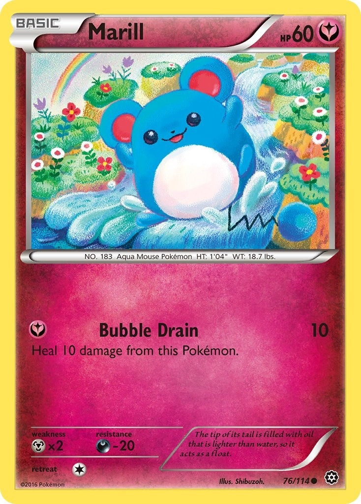 Image for Marill (XY - Steam Siege) (76/114) - Pokemon