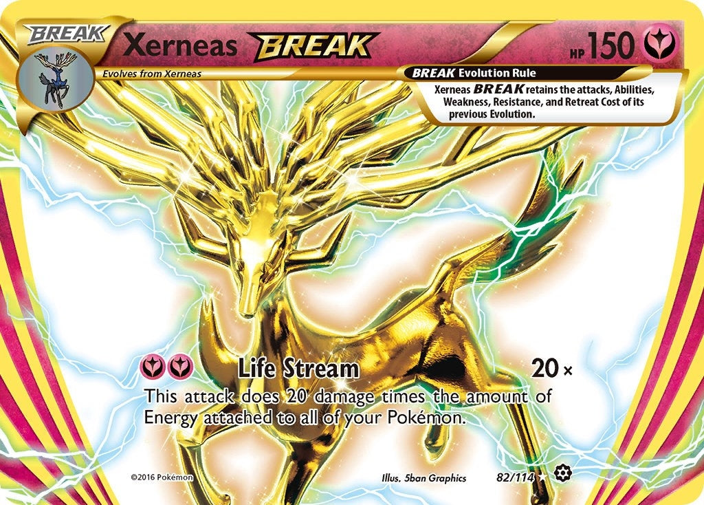 Image for Xerneas BREAK (XY - Steam Siege) (82/114) - Pokemon