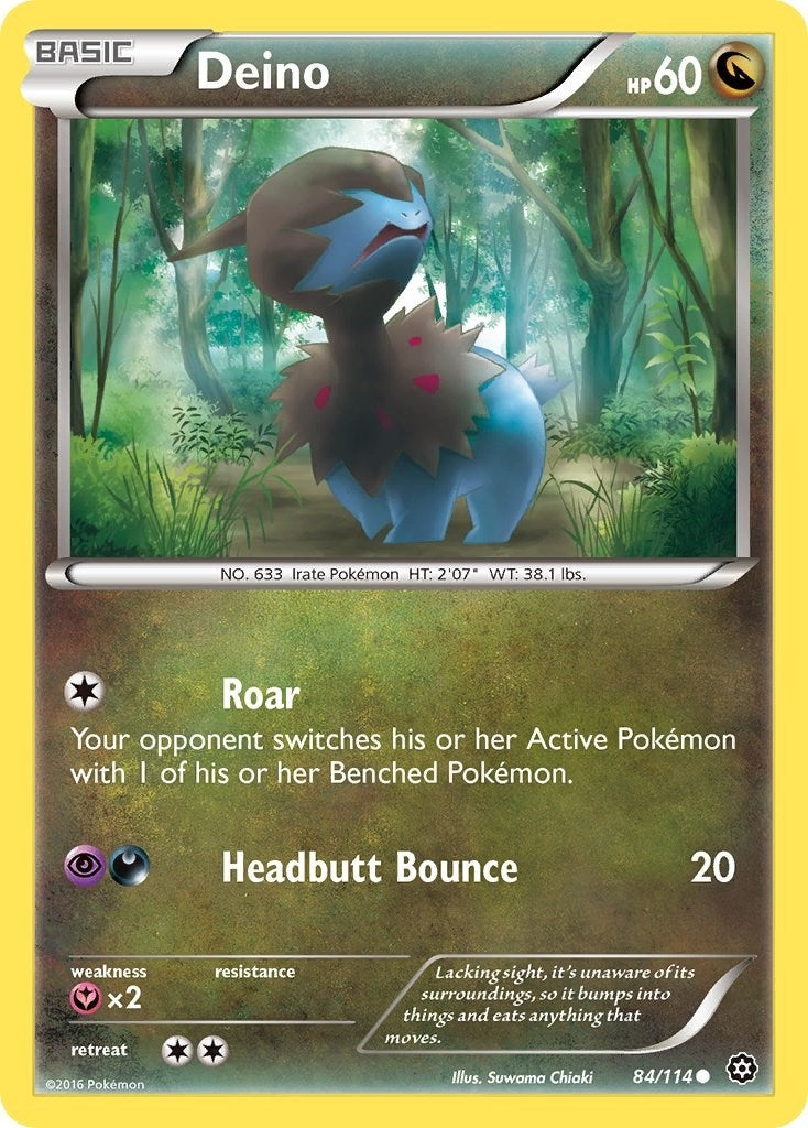 Image for Deino (XY - Steam Siege) (84/114) - Pokemon
