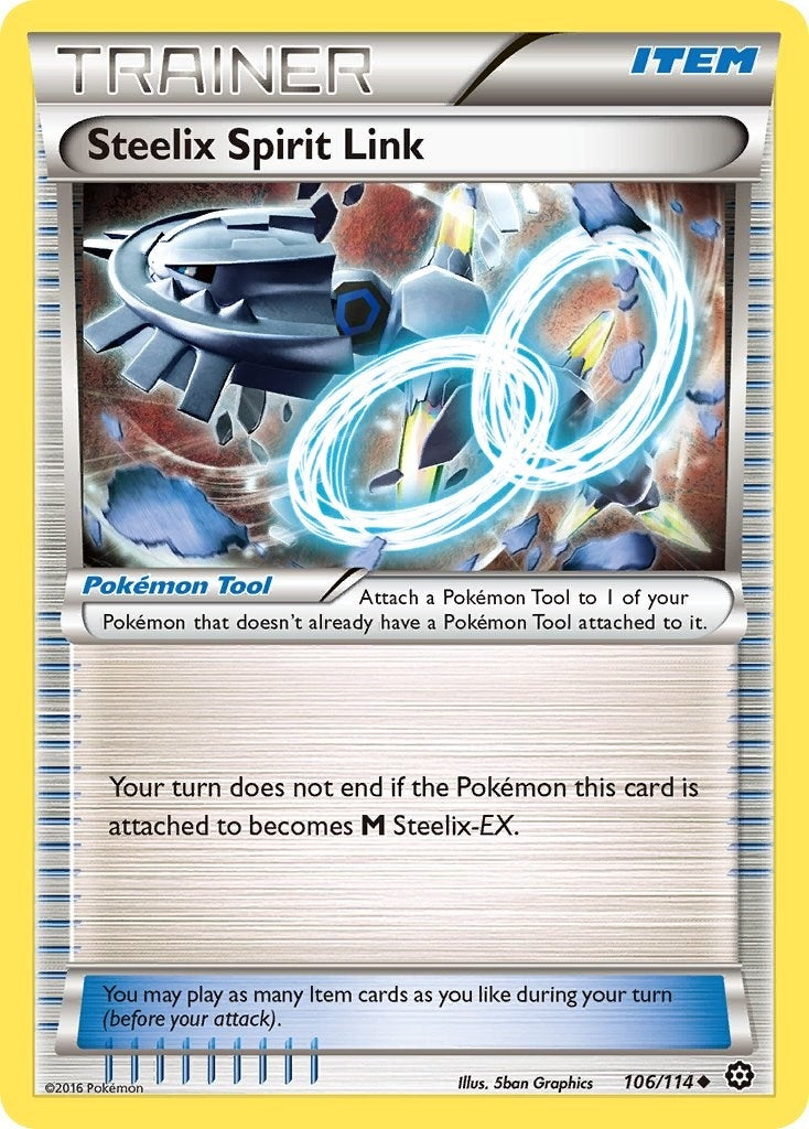Image for Steelix Spirit Link (XY - Steam Siege) (106/114) - Pokemon