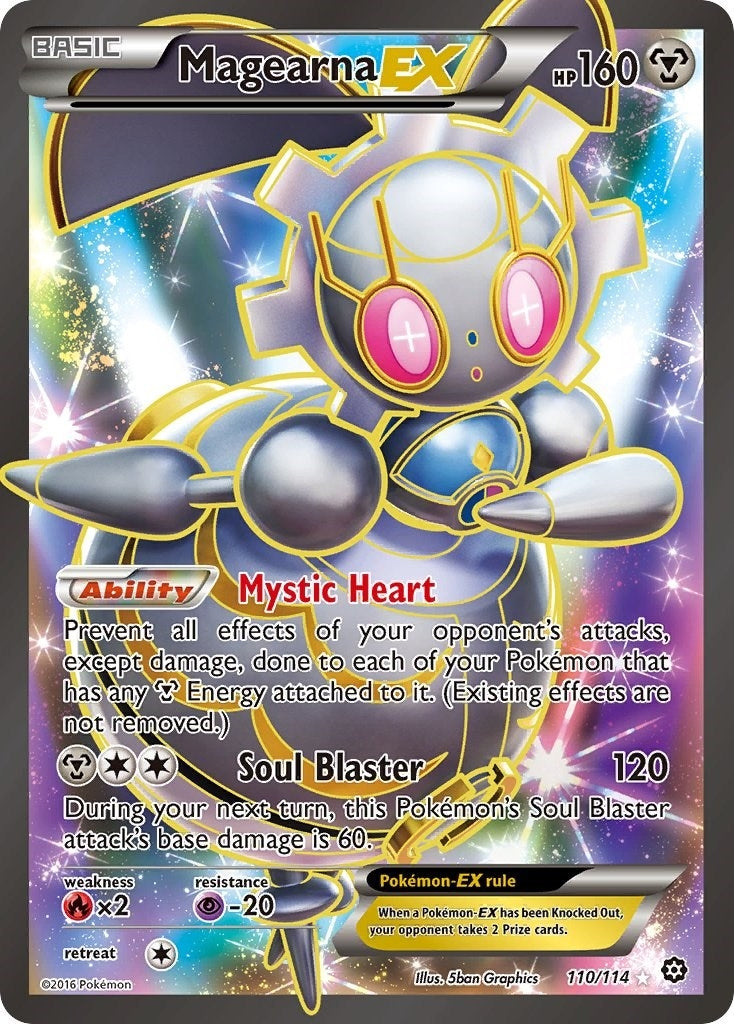 Image for Magearna EX (Full Art) (XY - Steam Siege) (110/114) - Pokemon