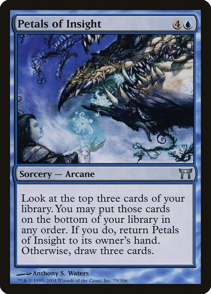 Image for Petals of Insight (Champions of Kamigawa) (79) - Magic: The Gathering