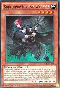 Image for Subterror Nemesis Warrior (The Dark Illusion) (TDIL-EN082) - YuGiOh