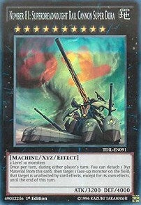 Image for Number 81: Superdreadnought Rail Cannon Super Dora (The Dark Illusion) (TDIL-EN091) - YuGiOh