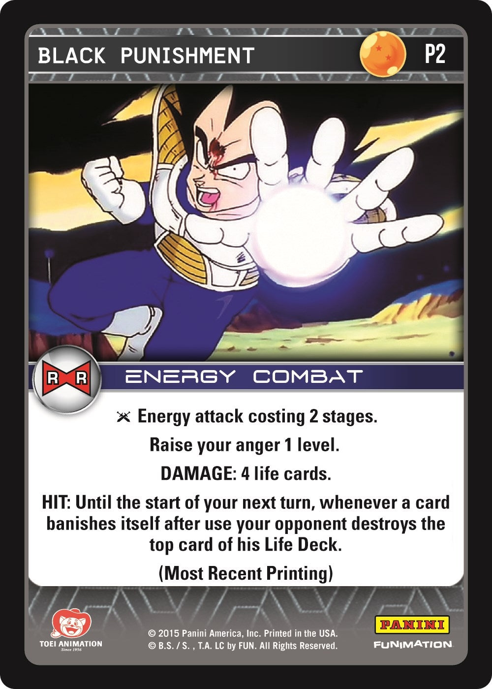 Image for Black Punishment (Evolution) (Panini Promo Cards) (P2) - Dragon Ball Z TCG