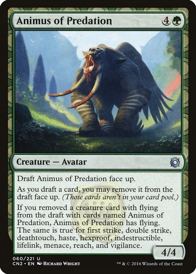 Image for Animus of Predation (Conspiracy: Take the Crown) (60) - Magic: The Gathering