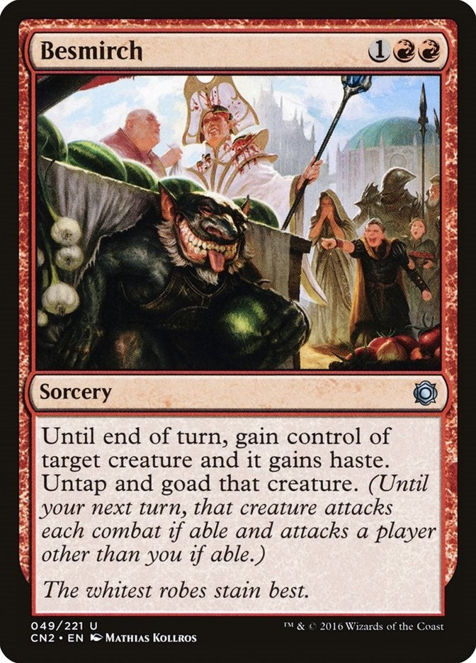 Image for Besmirch (Conspiracy: Take the Crown) (49) - Magic: The Gathering