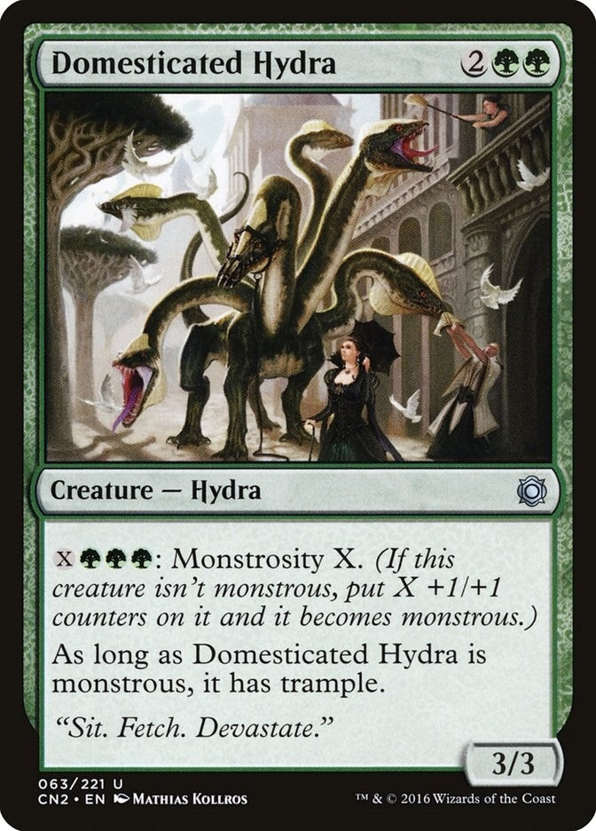 Image for Domesticated Hydra (Conspiracy: Take the Crown) (63) - Magic: The Gathering