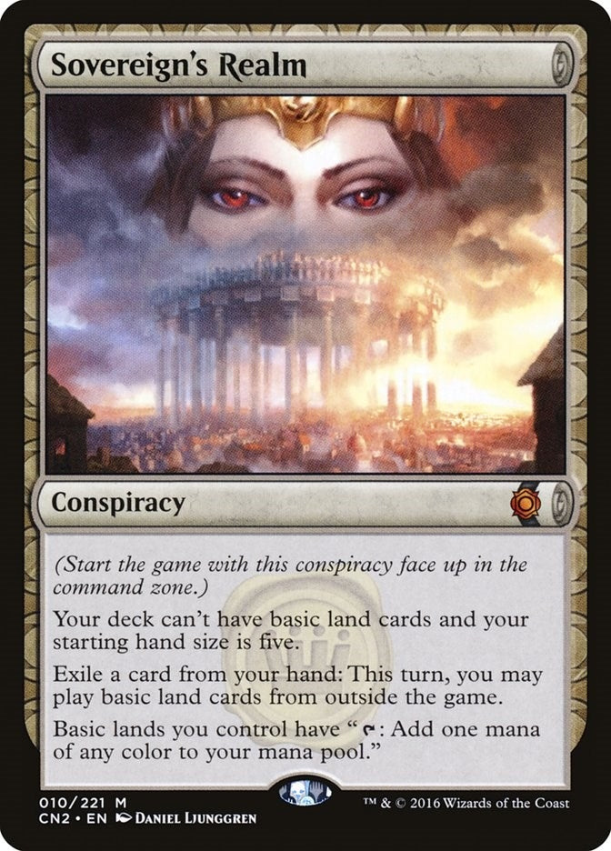 Image for Sovereign's Realm (Conspiracy: Take the Crown) (10) - Magic: The Gathering