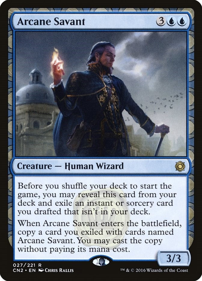 Image for Arcane Savant (Conspiracy: Take the Crown) (27) - Magic: The Gathering