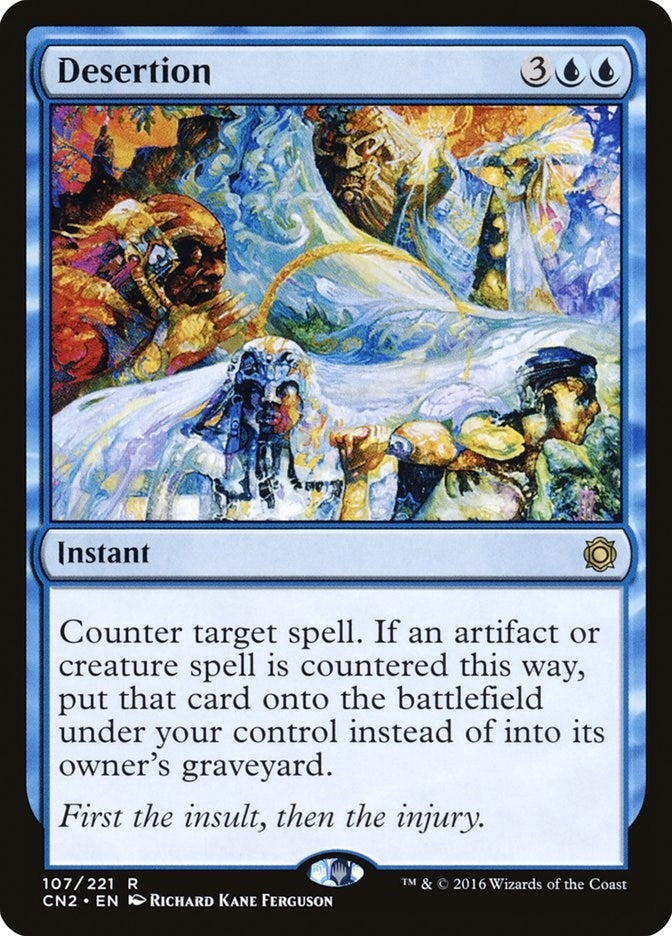 Image for Desertion (Conspiracy: Take the Crown) (107) - Magic: The Gathering