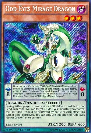 Image for Odd-Eyes Mirage Dragon (Dragons of Legend: Unleashed) (DRL3-EN001) - YuGiOh