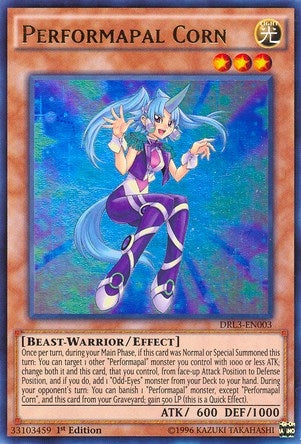 Image for Performapal Corn (Dragons of Legend: Unleashed) (DRL3-EN003) - YuGiOh