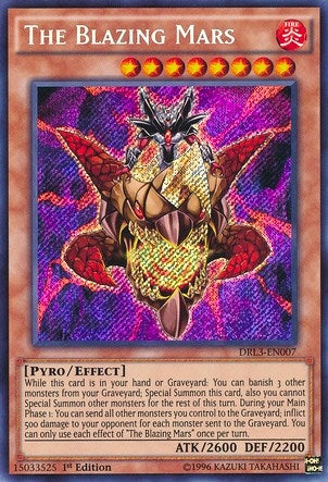 Image for The Blazing Mars (Dragons of Legend: Unleashed) (DRL3-EN007) - YuGiOh