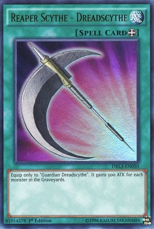 Image for Reaper Scythe - Dreadscythe (Dragons of Legend: Unleashed) (DRL3-EN050) - YuGiOh