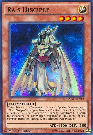 Image for Ra's Disciple (Dragons of Legend: Unleashed) (DRL3-EN052) - YuGiOh