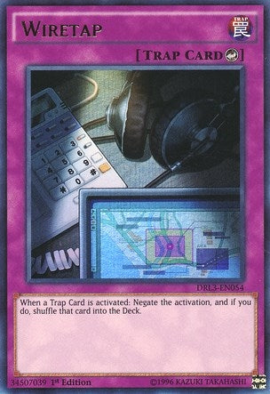 Image for Wiretap (Dragons of Legend: Unleashed) (DRL3-EN054) - YuGiOh
