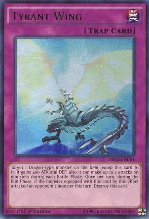 Image for Tyrant Wing (Dragons of Legend: Unleashed) (DRL3-EN061) - YuGiOh
