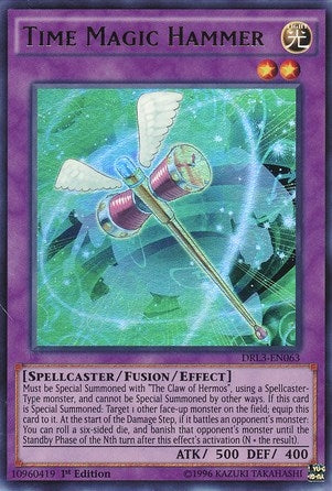 Image for Time Magic Hammer (Dragons of Legend: Unleashed) (DRL3-EN063) - YuGiOh