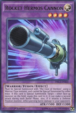 Image for Rocket Hermos Cannon (Dragons of Legend: Unleashed) (DRL3-EN064) - YuGiOh