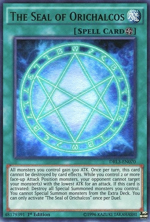 Image for The Seal of Orichalcos (Dragons of Legend: Unleashed) (DRL3-EN070) - YuGiOh