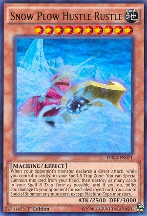 Image for Snow Plow Hustle Rustle (Dragons of Legend: Unleashed) (DRL3-EN071) - YuGiOh