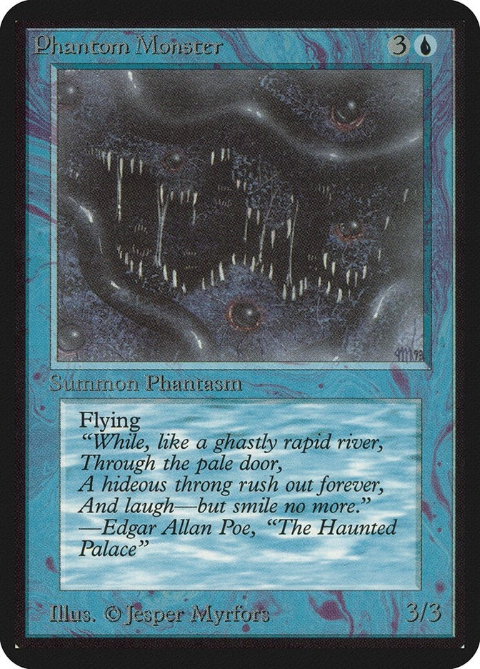 Image for Phantom Monster (Alpha Edition) - Magic: The Gathering