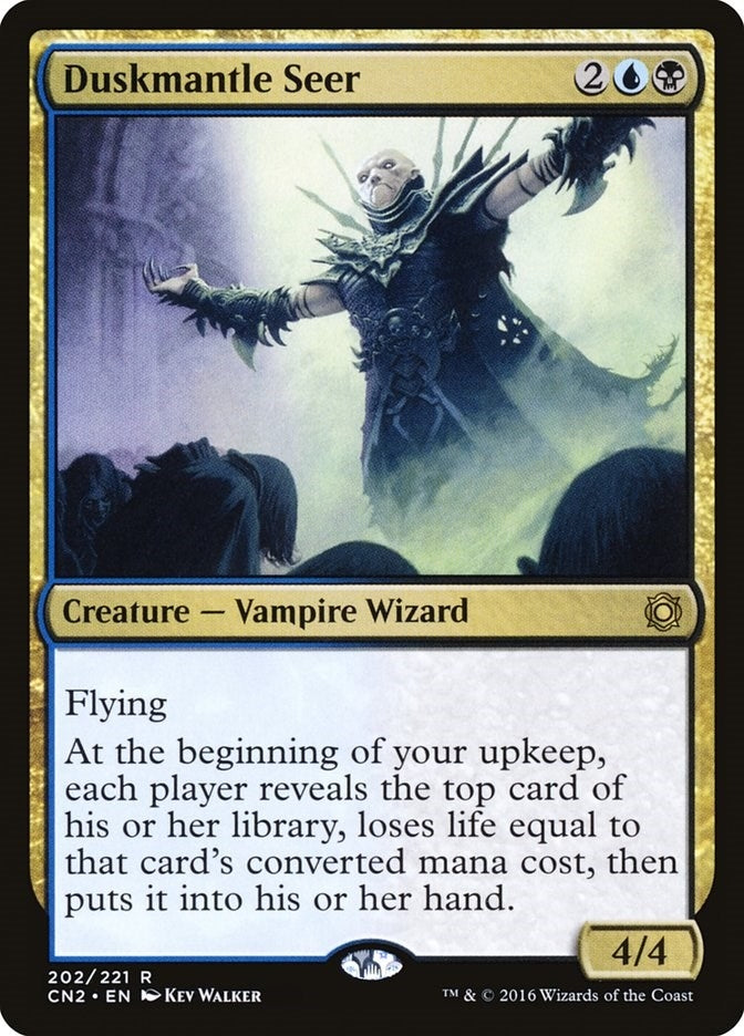 Image for Duskmantle Seer (Conspiracy: Take the Crown) (202) - Magic: The Gathering