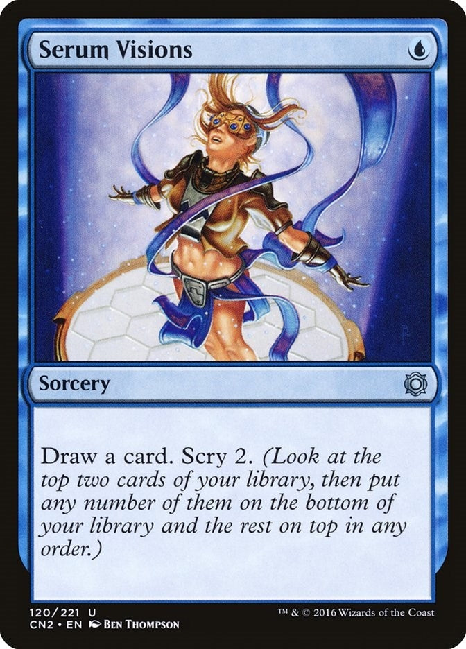 Image for Serum Visions (Conspiracy: Take the Crown) (120) - Magic: The Gathering
