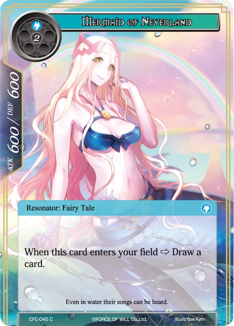 Image for Mermaid of Neverland (Curse of the Frozen Casket) (CFC-045) - Force of Will
