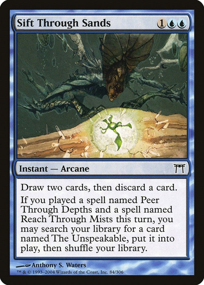 Image for Sift Through Sands (Champions of Kamigawa) (84) - Magic: The Gathering