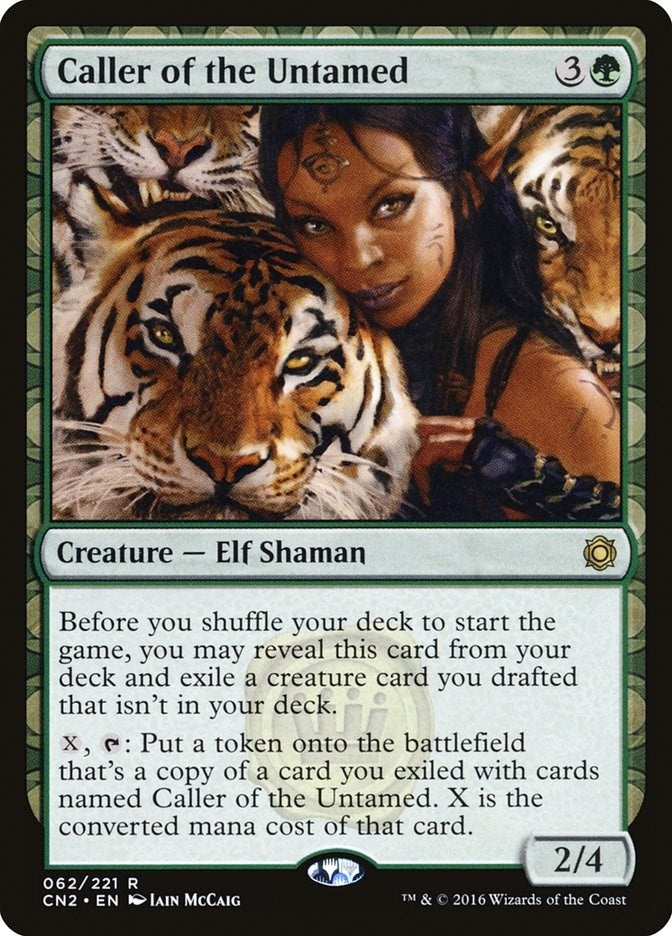 Image for Caller of the Untamed (Conspiracy: Take the Crown) (62) - Magic: The Gathering