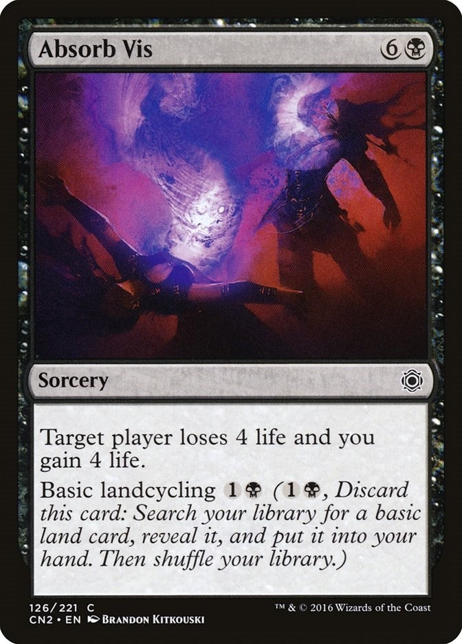 Image for Absorb Vis (Conspiracy: Take the Crown) (126) - Magic: The Gathering