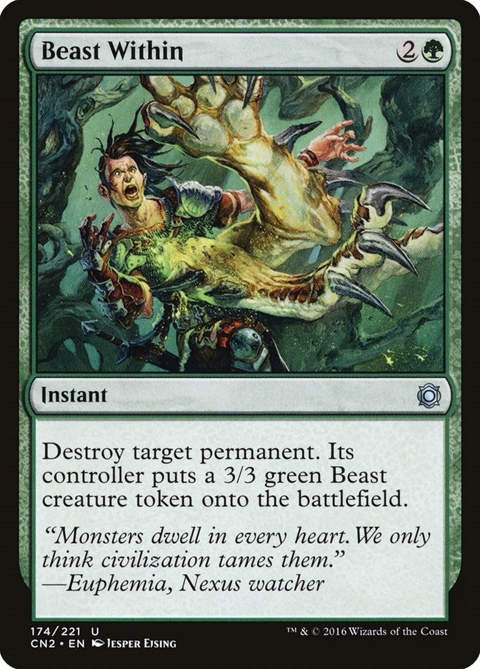Image for Beast Within (Conspiracy: Take the Crown) (174) - Magic: The Gathering
