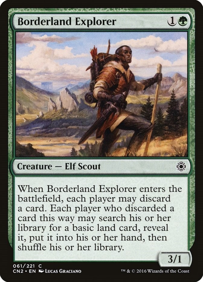 Image for Borderland Explorer (Conspiracy: Take the Crown) (61) - Magic: The Gathering