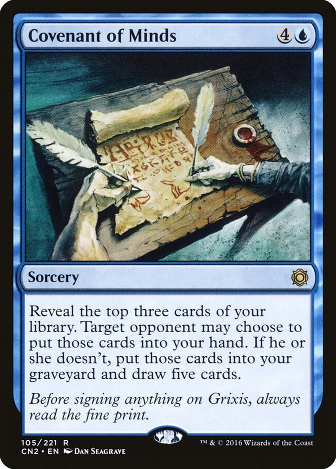 Image for Covenant of Minds (Conspiracy: Take the Crown) (105) - Magic: The Gathering