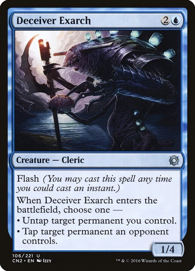 Image for Deceiver Exarch (Conspiracy: Take the Crown) (106) - Magic: The Gathering