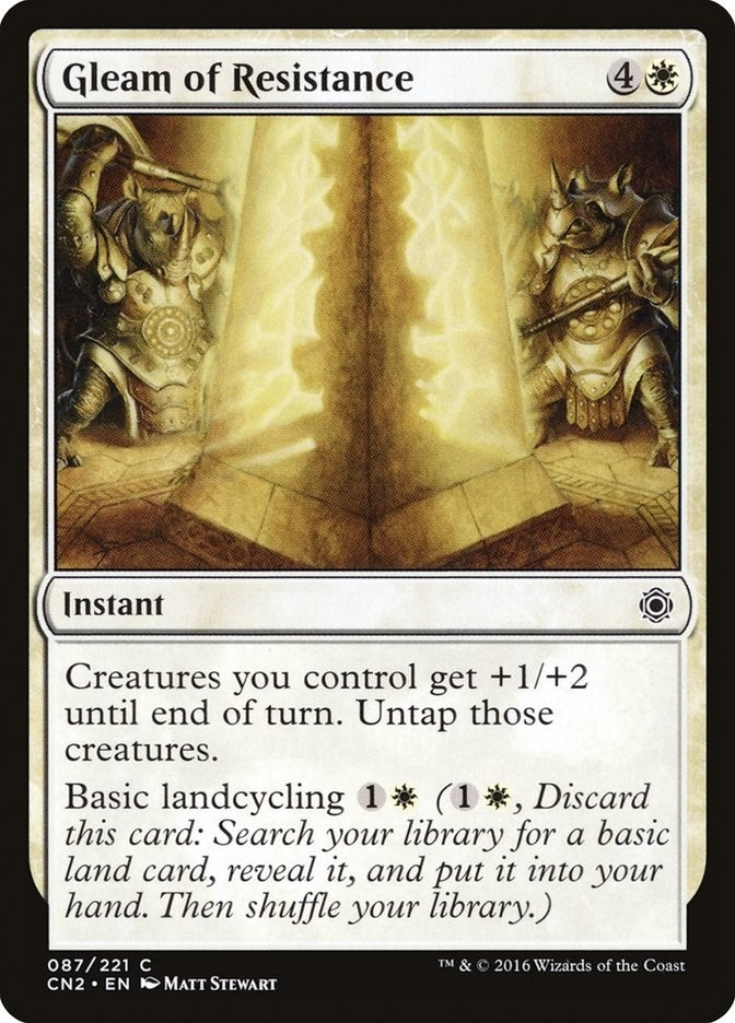 Image for Gleam of Resistance (Conspiracy: Take the Crown) (87) - Magic: The Gathering