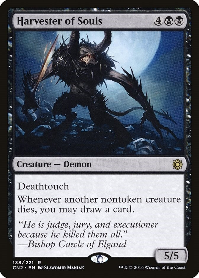 Image for Harvester of Souls (Conspiracy: Take the Crown) (138) - Magic: The Gathering