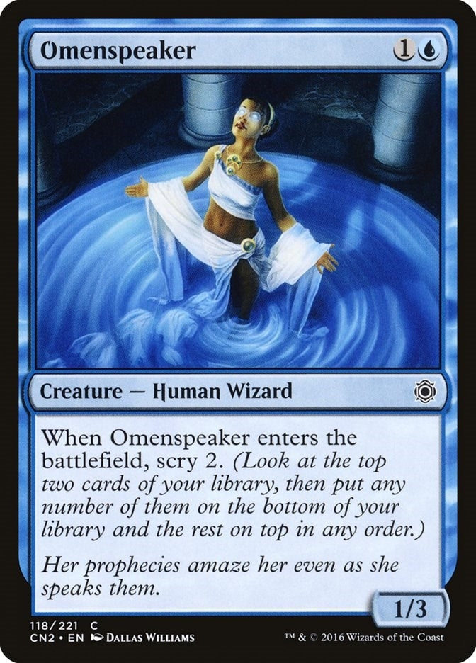 Image for Omenspeaker (Conspiracy: Take the Crown) (118) - Magic: The Gathering